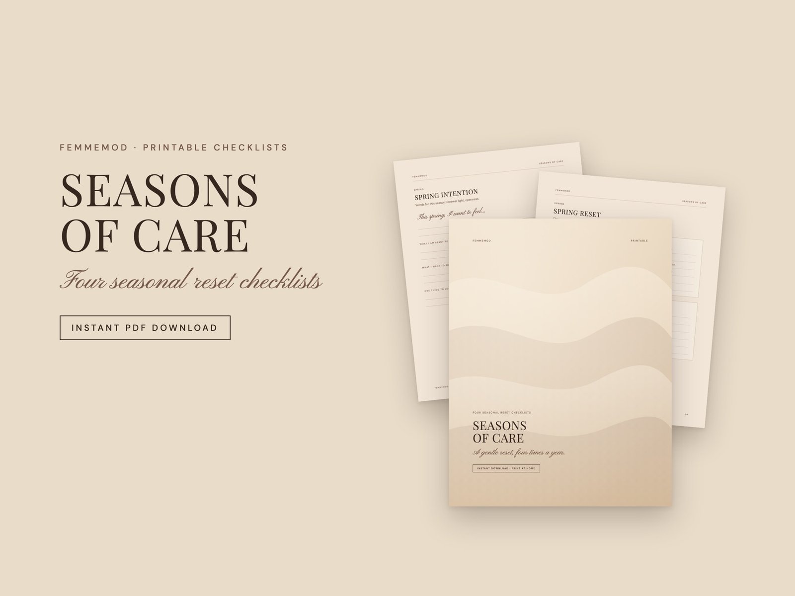 Seasons of Care: Four Seasonal Reset Checklists - Image 2