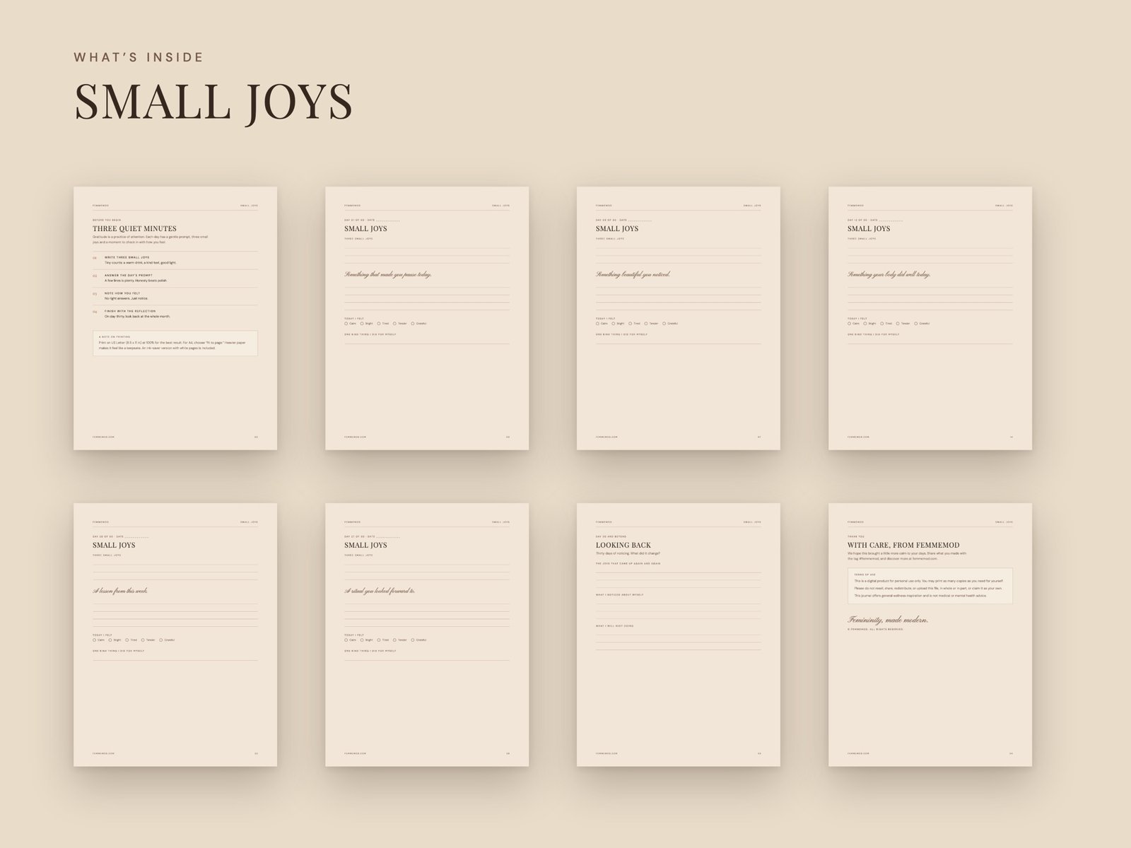 Small Joys: 30-Day Gratitude Journal - Image 3